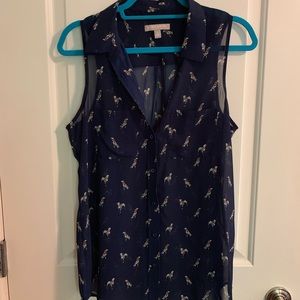 Banana Republic Sleeveless Blouse